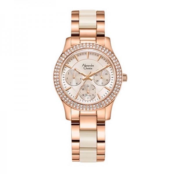 Alexandre Christie AC 2932 Rosegold White BFBRGLN